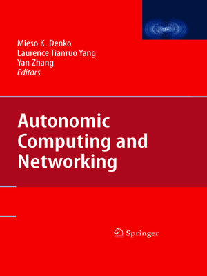 cover image of Autonomic Computing and Networking